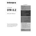 INTEGRA DTR5.2 Manual de Usuario