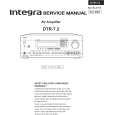 INTEGRA DTR7.2 Manual de Servicio