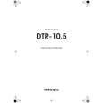 INTEGRA DTR-10.5 Manual de Usuario